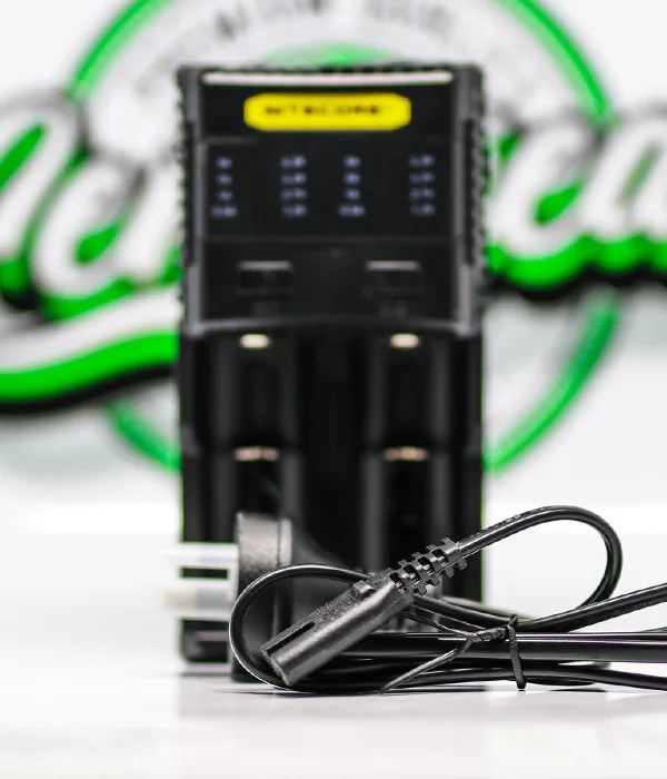 Nitecore SC2 (2 Bay) Superb Charger: High Speed Dual Slot Battery Charger